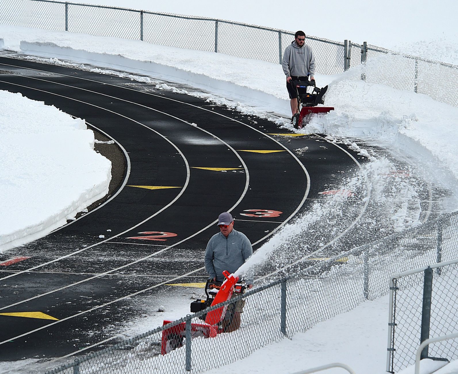 Track clearing at Daylis